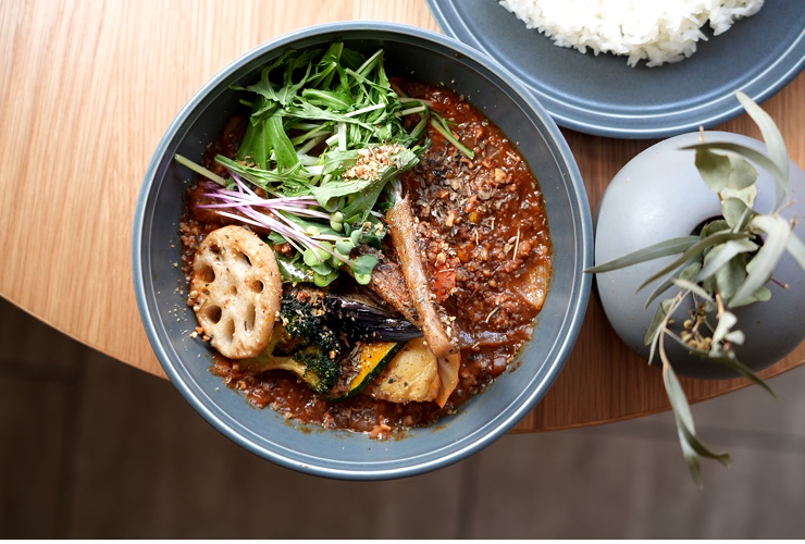 画像：豚ひき肉と11種の野菜カリー