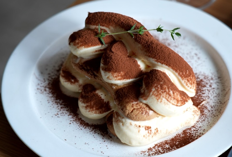 画像：自家製ティラミス